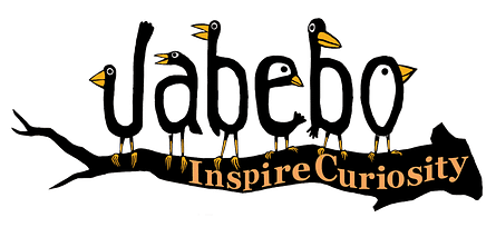Jabebo Logo Inspire Curiosity Logo for Jabebo Earrings